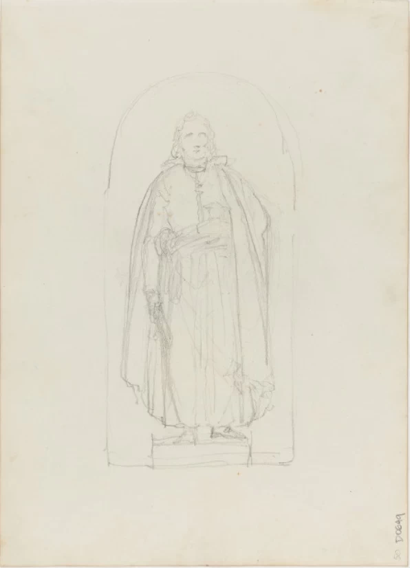 Manuel de Araújo Porto - Alegre, Studio di figura mascile 1